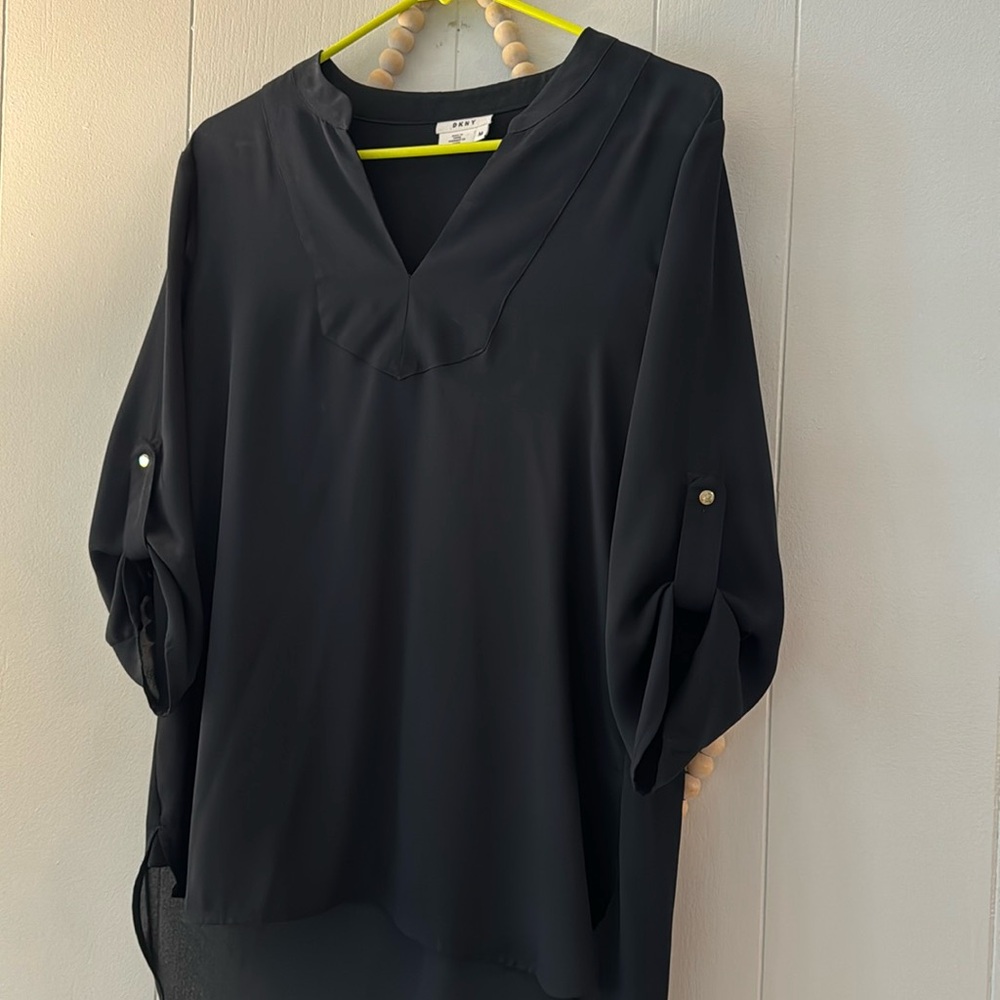 DKNY 3/4 sleeve top